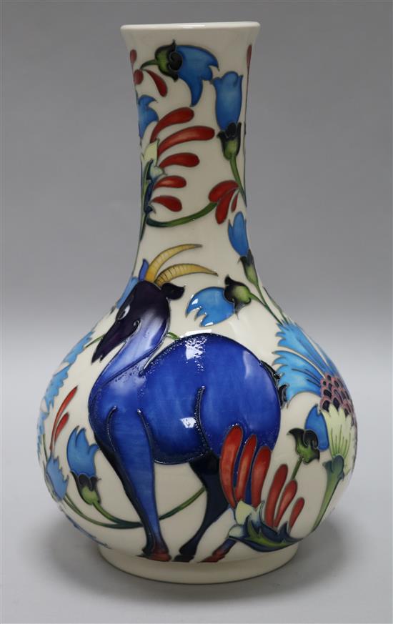 A Moorcroft De Morgan vase H.24cm